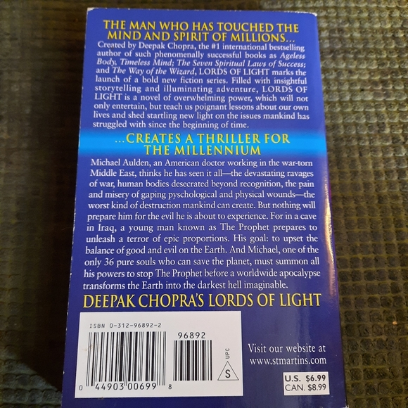 Lords of Light by Deepak Chopra - Picture 2 of 2